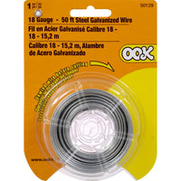 HILLMAN OOK 50 ft. L Galvanized Steel 18 Ga. Wire