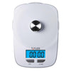 Taylor Silver/White Digital Kitchen Scale 11 lb.