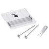 Weber Stainless Steel Potato Nails Set of 6 with Removal Tool and Storage Case for Even Cooking