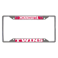 MLB - Minnesota Twins Metal License Plate Frame