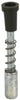 Prime-Line Black Aluminum Window Screen Plunger Latch 7/32 in. W X 1-1/2 in. L 1 pk
