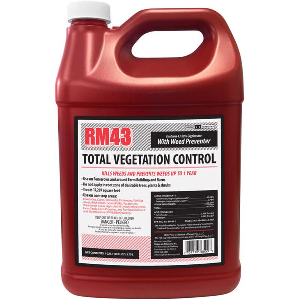 RM43 Total Vegetation Control Plus Weed Preventer, concentrado, 1 galón