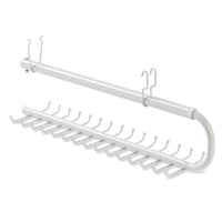Rubbermaid 17 in. H X 4.7 in. W X 3.8 in. L Steel Belt Organizer