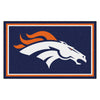 NFL - Denver Broncos 4ft. x 6ft. Plush Area Rug
