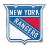 NHL - New York Rangers Heavy Duty Aluminum Color Emblem
