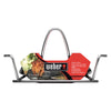 Weber Steel Poultry Roaster, 9.3" x 6.2", Vertical Chicken Rack for Juicy  Crispy Results  Beer Can Style Cooking