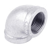 STZ Industries 2-1/2 in. FIP each X 2-1/2 in. D FIP Galvanized Malleable Iron 90 Degree Elbow