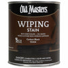 Old Masters Semi-Transparent Carbon Black Oil-Based Wiping Stain 1 qt