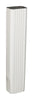 Amerimax 3 in. H x 4 in. W x 120 in. L White Aluminum Downspout (Pack of 3)