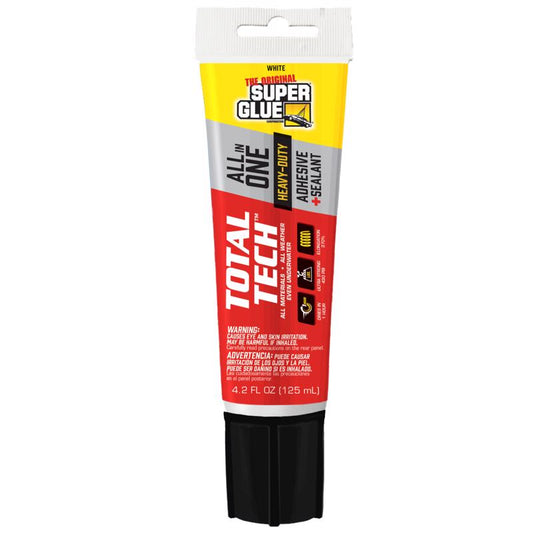The Original Super Glue Corporation Total Tech Construction Adhesive Sealant 4.2 oz.