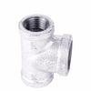Bk Products 1/2 In. Fpt  X 1/2 In. Dia. Fpt Galvanized Malleable Iron Reducing Tee