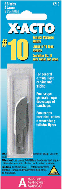 X-Acto Carbon Steel Curved Carving Replacement Blade 1.52 in. L 5 pk