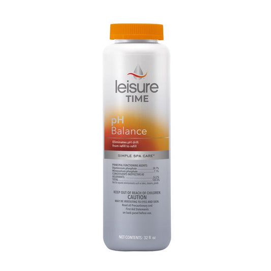 Leisure Time Simple Spa Care Liquid pH Balance 32 oz. (Pack of 12)