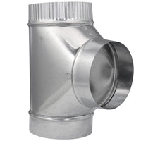 Imperial 5 in. X 5 in. X 5 in. Galvanized Steel Furnace Pipe Tee