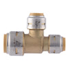 SharkBite Push to Connect 3/4 in. PTC each X 1/2 in. D Brass Reducing Tee - Deal of The Week