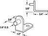 Prime-Line Silver Steel Shelf Support Peg .625 in. L 20 lb