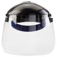 Honeywell General Purpose Ratcheting Face Shield Black/Clear One Size Fits All 1 pk