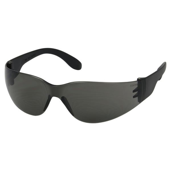 Gafas de seguridad antivaho Safety Works con lentes grises y marco negro, paquete de 1 (paquete de 12)