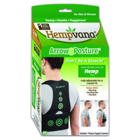 Hempvana Arrow Posture Hemp Posture Support