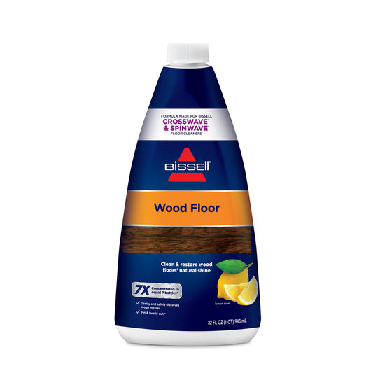 Bissell Lemon Scent Hardwood Floor Cleaner Liquid 32 oz (Pack of 4).