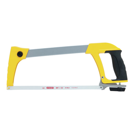Stanley 12 in. High Carbon Steel Hacksaw Black/Yellow 1 pc