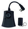Woods 120 V 8.3 amp Black 3 Outlet Photocell Timer for Controlling Outdoor Lights and Holiday Decor