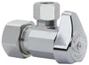BrassCraft 1/2 in. Compression outlets X 3/8 in. Compression Brass Angle Stop Valve