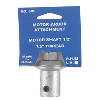 Chicago Die Cast 3 inch in. L Work Arbor 1/2 in. 1 pc