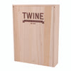 TWINE Beige Wood Countertop Display Case