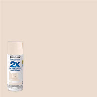 Rust-Oleum Painter's Touch Ultra Cover Gloss Ivory Spray Paint 12 oz. (Pack of 6)