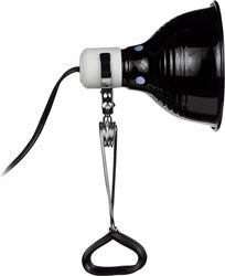 Ceramic Clamp Lamp W/ Dimmer