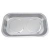 Magnet Source 9.5 in. L X 5.5 in. W Silver Magnetic Tray 1 pc