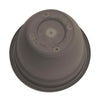 Bloem Ariana 10.25 in. H X 13 in. W X 12 in. D Plastic Traditional Planter Peppercorn