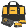 DeWalt 20V MAX 20 V 5 Ah Lithium-Ion Battery and Charger Starter Kit 4 pc