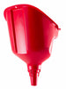 FloTool Red 12.5 in. H Plastic Funnel