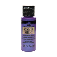 Folkart Color Shift Metallic Purple Flash Hobby Paint 2 oz. (Pack of 3)