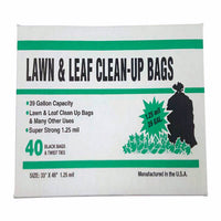 Primrose Plastics 39 gal Lawn and Leaf Bags Twist Ties 40 pk