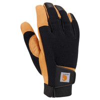 Carhartt Men's Indoor/Outdoor Grip Gloves Black/Yellow L 1 pair - Deal of The Week