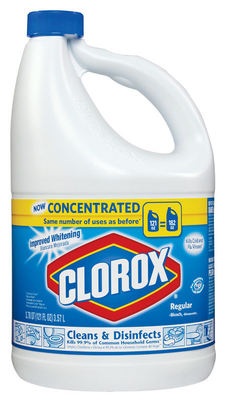 Clorox Regular Scent Bleach 121 oz. (Pack of 3)