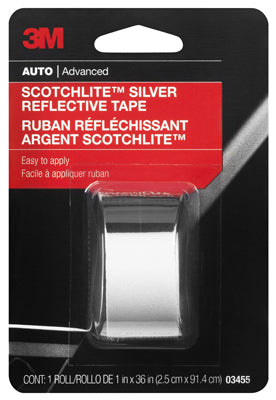 3M Scotchlite 1 in. W X 36 in. L Silver Reflective Tape 1 pk