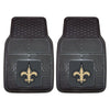 NFL - New Orleans Saints Heavy Duty Car Mat Set - 2 Pieces