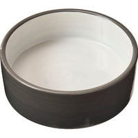 5" 2 Tone GRY Dog Dish