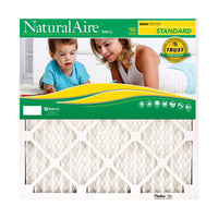 AAF Flanders NaturalAire 12 in. W x 20 in. H x 1 in. D Polyester 8 MERV Pleated Air Filter (Pack of 12)