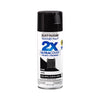 Rust-Oleum Painter's Touch Ultra Cover Gloss Black Spray Paint 12 oz. (Pack of 6)