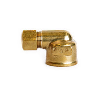 3/8 in. Compression X 1/2 in. D FPT Brass 90 Degree Elbow (Pack of 5)