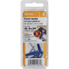 Hillman .138 in. Dia. x 3/4 in. L Plastic Pan Head Conical Anchor 6 pk (Pack of 10)