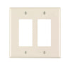 Leviton Decora Light Almond 2 gang Nylon Duplex Wall Plate 1 pk - Deal of The Week