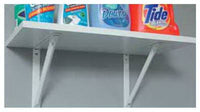Knape & Vogt Closet Pro White Steel Bracket N/A Ga. 10.25 In. L 250 Lb.