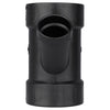 Charlotte Pipe 4 in. Hub X 4 in. D Hub ABS Wye