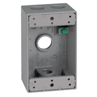 3/4" 4H 1G BOX GRY (A)